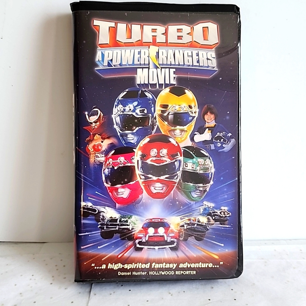 Power Rangers‎ movie Turbo VHS